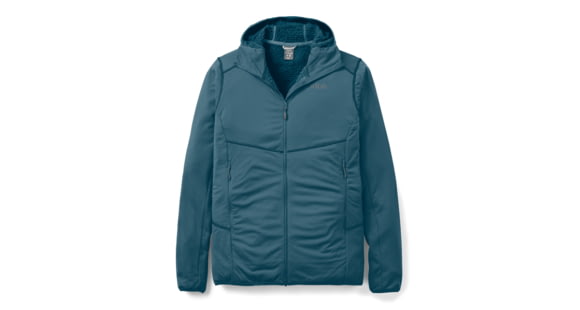 Rab Evolute Hoody - Man's, Tempest Blue, Large, QFG-19-TMP-LRG