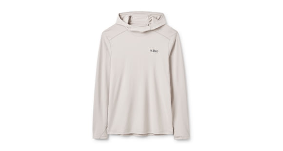 Rab Force Hoody - Men's, Pebble, Large, QCC-20-PBE-LRG