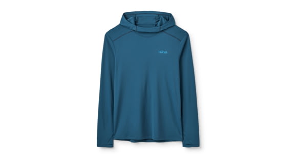 Rab Force Hoody - Men's, Tempest Blue, Large, QCC-20-TMB-LRG