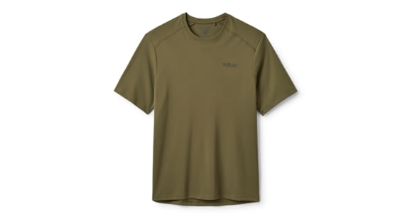 Rab Force Tee - Men's, Olive, Large, QCC-24-OLV-LRG