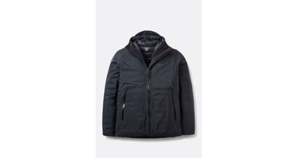 Rab Microlight Shield Jacket - Man's, Black, Large, QDC-07-BLK-LRG