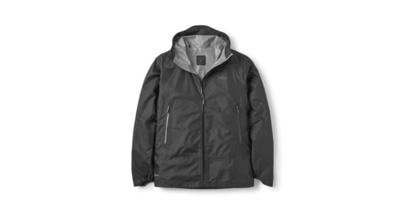 Rab Phantom Mountain Waterproof Jacket - Men's, Black, Extra Large, QWI-71-BLK-XLG