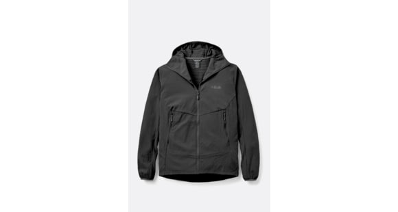 Rab Quantra Pro Hoody - Man's, Black, Medium, QWS-86-BLK-MED