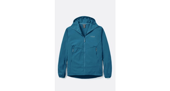 Rab Quantra Pro Hoody - Man's, Tempest Blue, Large, QWS-86-TMB-LRG