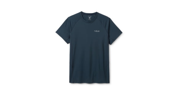 Rab Sonic Tee - Men's, Beluga, Extra Large, QCC-55-BEL-XLG