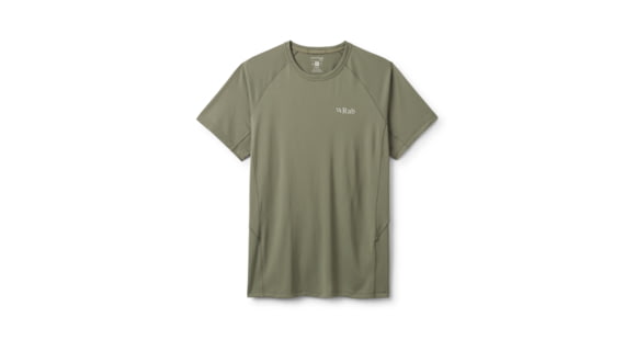 Rab Sonic Tee - Men's, Light Khaki, Extra Large, QCC-55-LKH-XLG