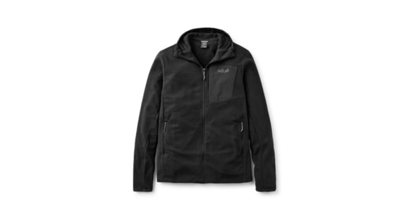 Rab Tecton Hoody - Men's, Black, Extra Large, QFG-83-BLK-XLG