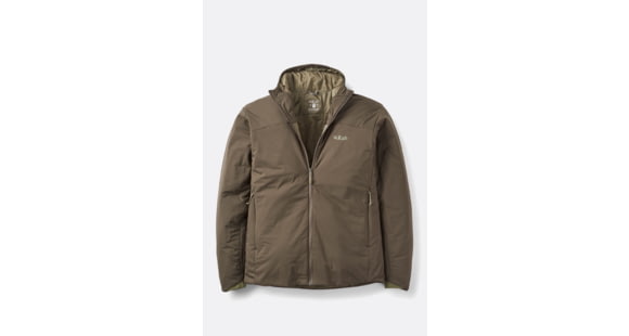 Rab Xenair Alpine Light Jacket - Man's, Dark Army, Extra Large, QIP-17-DAY-XLG