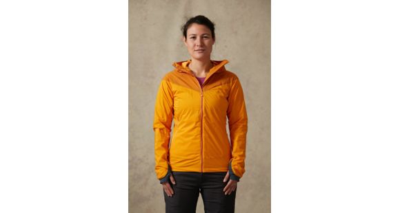 Rab Rampage Jacket - Women 's, Tagine/Gold, Large, QFT-60-TA-14