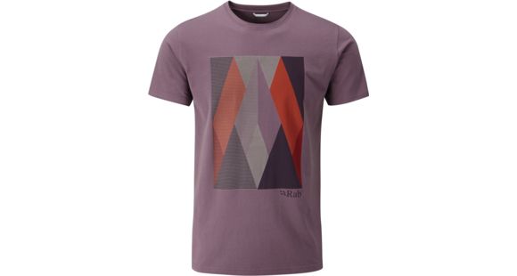 Rab Rock Graphic Tee - Men's, Heron, Medium, QBU-50-HE-M