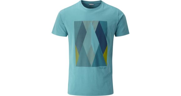 Rab Rock Graphic Tee - Men's, Stonewash, Extra Large, QBU-50-SW-XL