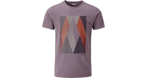 Rab Rock Graphic Tee - Men's, Heron, Extra Large, QBU-50-HE-XL