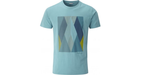 Rab Rock Graphic Tee - Men's, Stonewash, 2XL, QBU-50-SW-XXL