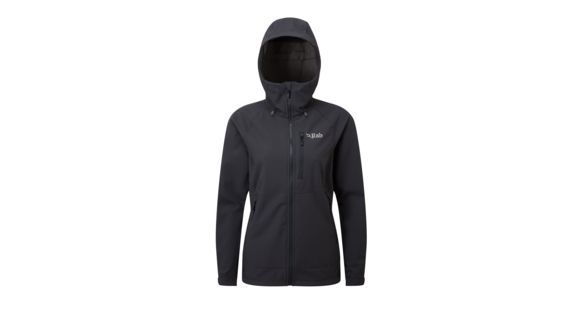 Rab Salvo Jacket - Women's, Anthracite/Granite, Medium, QFU-25-AN-12