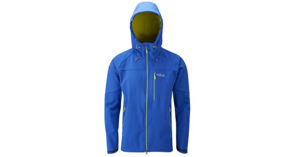 Rab Salvo Jacket - Men's-Dark Captain/Zest-Large