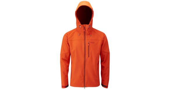 Rab Salvo Jacket - Men's-Firecracker/Merlot-XX-Large