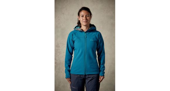 Rab Salvo Jacket - Women's, Blazon/ Seaglass, 10, QFT-53-BZ-10