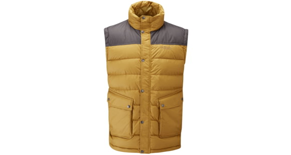 Rab Sanctuary Vest - Men's-Footprint/Anthracite-X-Large