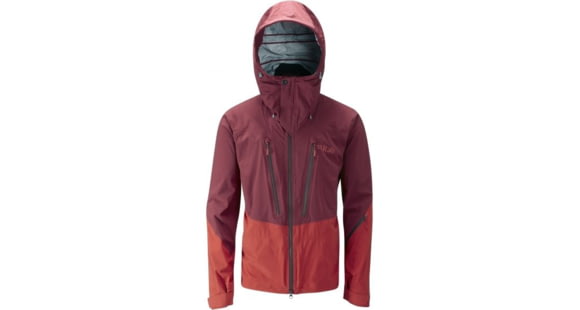 Rab Sharp Edge Jacket - Men's, Rococco/Autumn, 2X Large, QWG-07-RO-XXL
