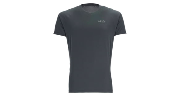 Rab Sonic Tee - Men's, Beluga, Large, QBL-01-BEL-LRG