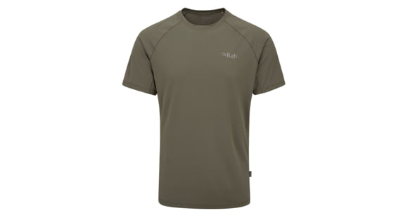 Rab Sonic Tee - Men's, Light Khaki, Large, QBL-01-LKH-LRG