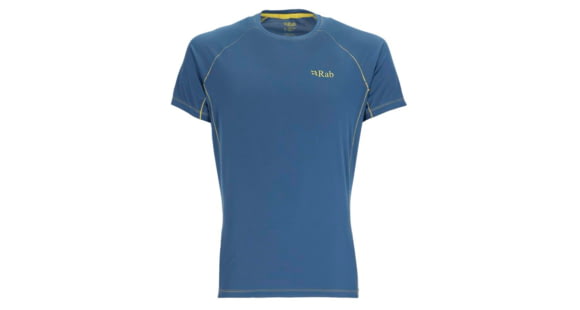 Rab Sonic Tee - Men's, Nightfall Blue, Medium, QBL-01-NFB-MED