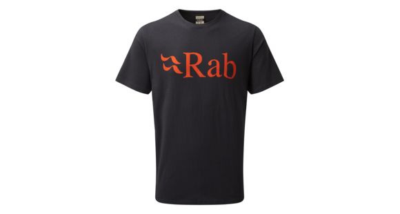 Rab Stance Logo Short Sleeve Tee - Men's, Beluga, Extra Large, QCB-08-BE-XL