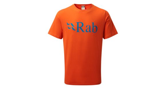 Demo, Rab Stance Logo Short Sleeve Tee - Men's, Firecracker, Large, QCB-08-FC-L