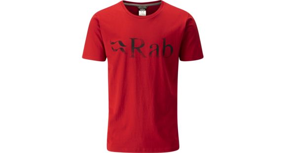 Rab Stance Short Sleeve Tee - Men's, Autumn Red, Medium, QBT-91-AD-M