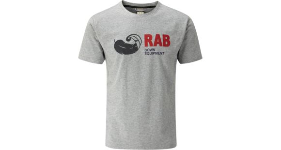 Demo, Rab Stance Short Sleeve Tee - Men's, Grey, Medium, QBT-91-GY-M