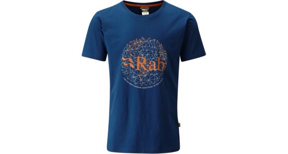 Rab Stance Short Sleeve Tee - Men's, Ink, Small, QBT-91-IK-S