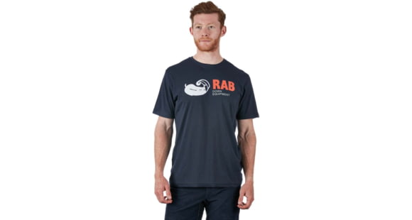 Rab Stance Vintage Short Sleeve Tee - Men's, Ink, 2XL, QCB-13-IN-XXL