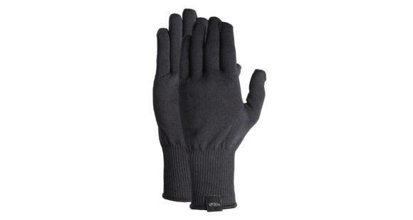Rab Stretch Knit Glove, Black, Large, QAG-84-BL-L
