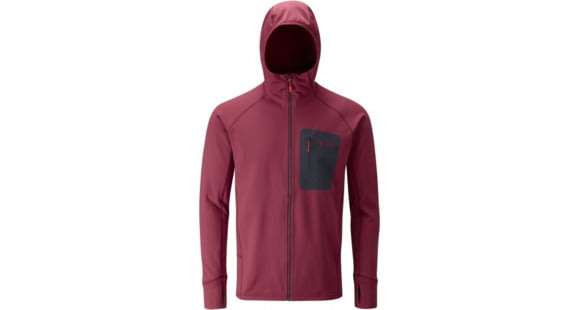 Rab Superflux Hoody - Men's, Rococco, 2XL, QFE-65-RO-XXL