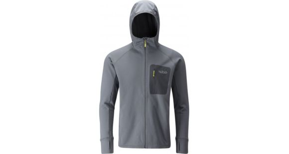 Rab Superflux Hoody - Men's, Steel, 2XL, QFE-65-ST-XXL
