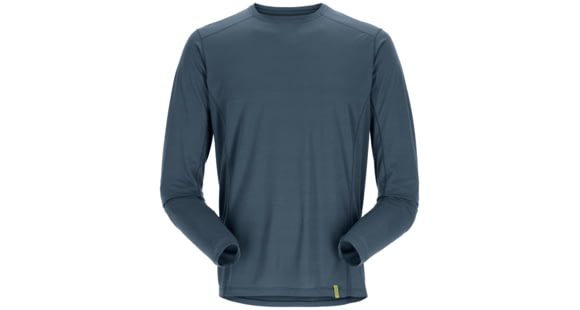 Rab Syncrino Base LS Tee - Men's, Orion Blue, Large, QBL-32-ORB-LRG