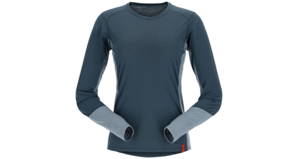 Rab Syncrino Base LS Tee - Women's, Orion Blue, Small, QBL-33-ORB-10