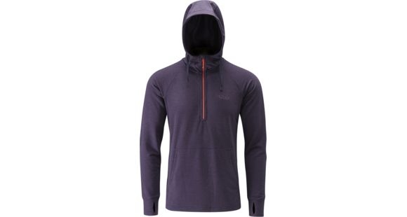 Rab Top-Out Hoody - Men's, Fig, Medium, QBU-46-FI-M