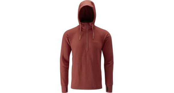 Rab Top-Out Hoody - Men's, Rust, 2XL, QBU-46-RU-XXL