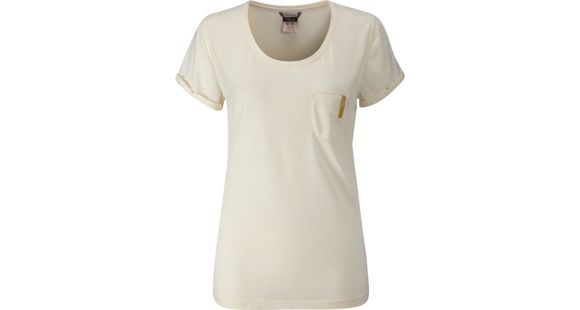 Rab Topo Tee - Women's-Vanilla Marl-12