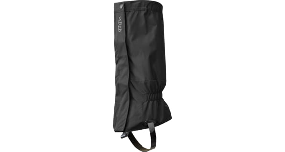 Rab Trek Gaiter, Black, Medium, ASR-G43-BL-M