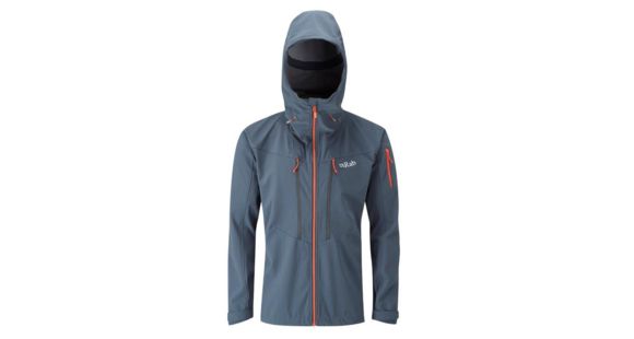 Rab Upslope Jacket - Men's-Ebony/Zinc-X-Large