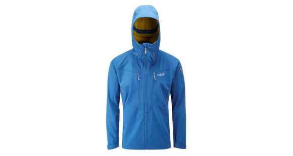 Rab Upslope Jacket - Men's-Ink/Mimosa-Small