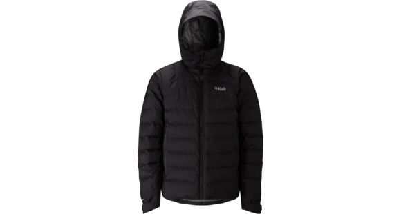 Rab Valiance Jacket - Men's, Black/ Zinc, Medium, QDN-62-BL-M