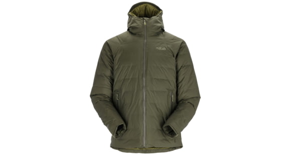 Rab Valiance Jacket - Men's, Army, Medium, QDB-49-ARM-MED