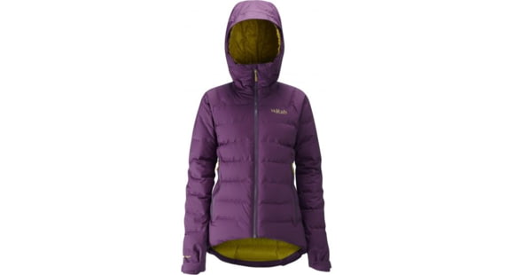 Rab Valiance Jacket - Women's, Berry/Mimosa, Extra Large, QDN-63-BY-16