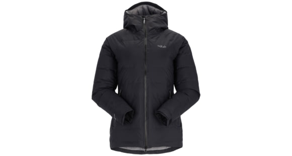 Rab Valiance Jacket - Women's, Black, Medium, QDB-50-BLK-12