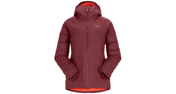 Rab Valiance Jacket - Women's, Deep Heather, Large, QDB-50-DEH-14