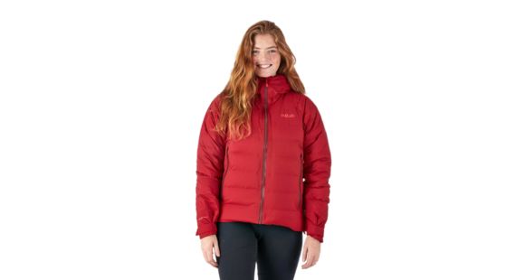 Rab Valiance Jacket Women's - Women's, Crimson, 12, QDN-63-CR-12