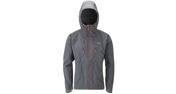 Shed, Rab Men's Vantage Jacket, Graphene/Zinc, Large, QFT-36-GP-L-DEMO